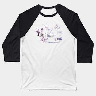 Beach Break In Amethyst Baseball T-Shirt